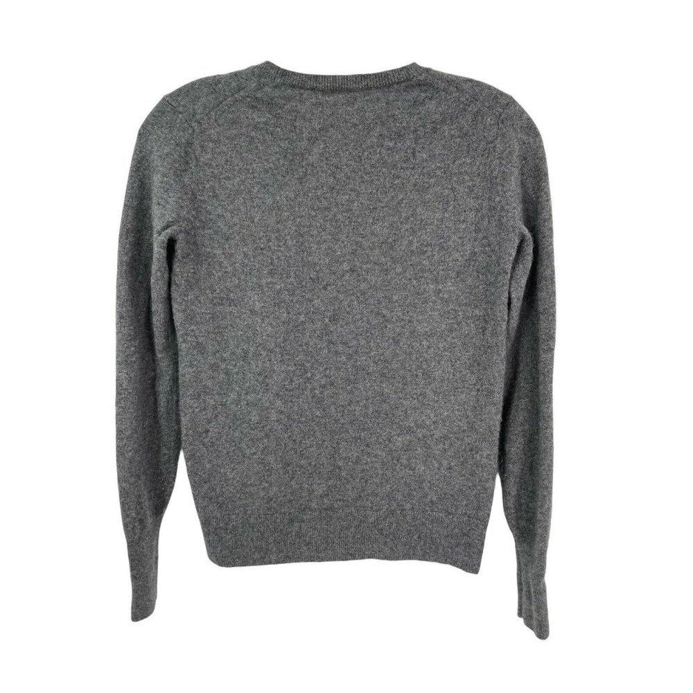 Everlane Cashmere Solid Gray Pullover Sweater Reg… - image 4